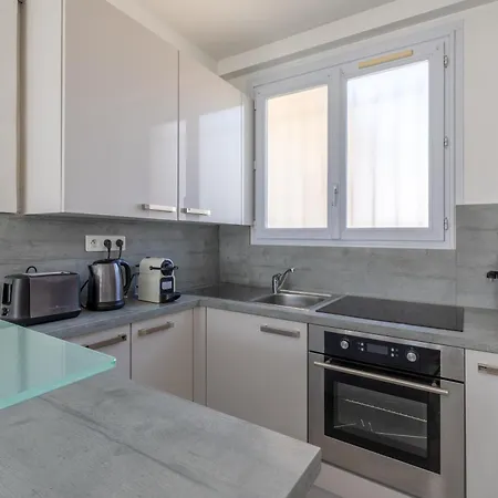 Juan Les Pins Entre Ciel Et , Dernier Etage Avec Terrasse Антиб